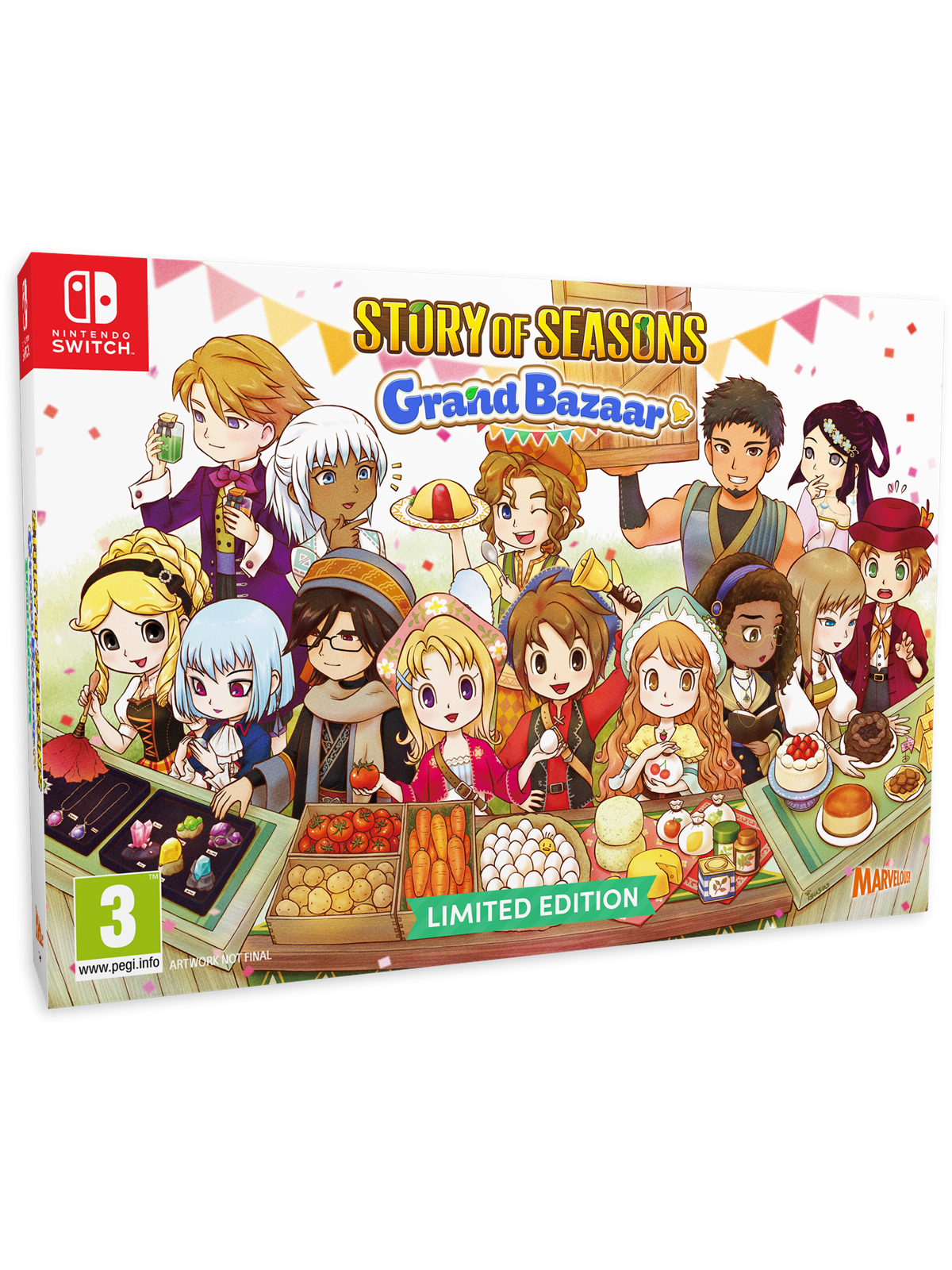 STORY OF SEASONS: Grand Bazaar (Limited Edition) - Nintendo Switch - RPG - PEGI 3