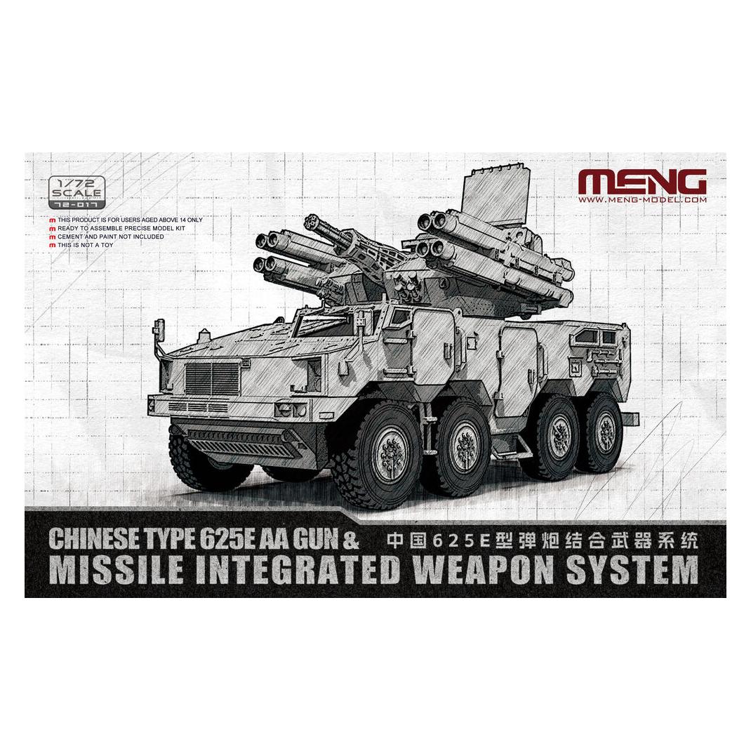 Meng-Model Chinese Type 625E AA Gun & Missile Integrated Weapon System (72-017)