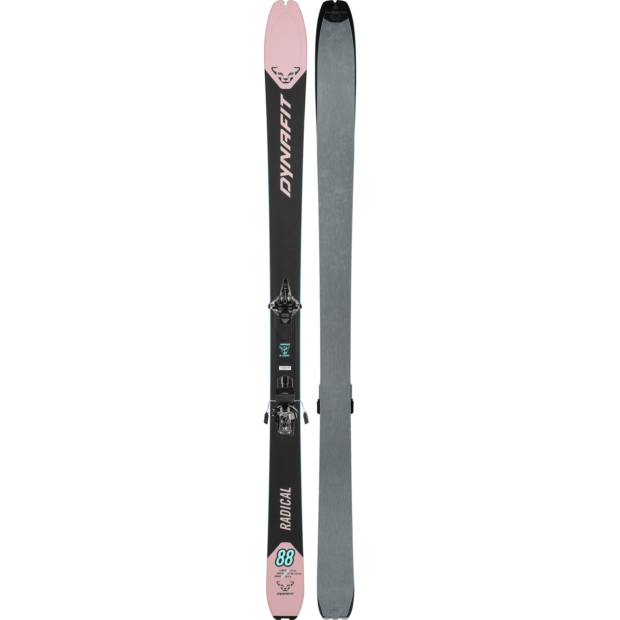 Dynafit Radical 88 Tourenski Set 25/26 Damen Tourenski-Set rosa Größe 174cm Skitour