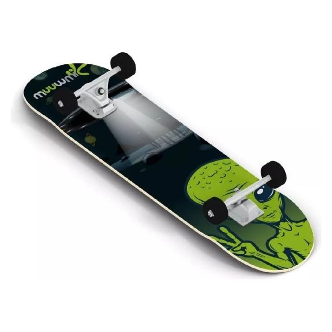 Muuwmi compatible Skateboard Abec 5 Alien | 539 (AU 539)