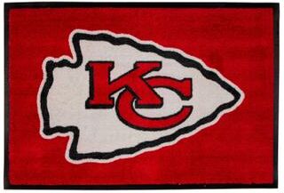 Evergreen Nylon Indoor/Outdoor Entryway Door Mat, Kansas City Chiefs