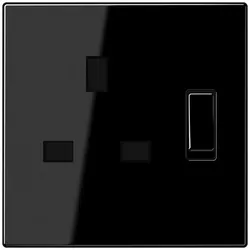 Jung Abschaltbare Steckdose sw LS 3171 SW
