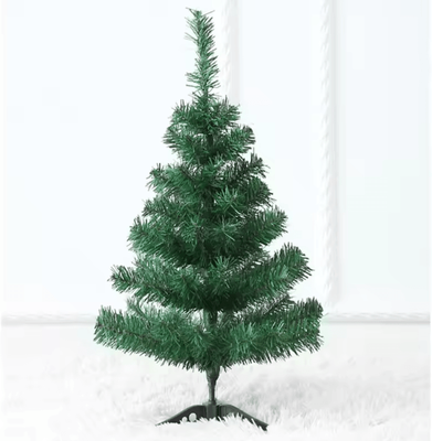 Inspire Curations 60cm Mini Christmas Tree PVC Desktop Festive Decoration green