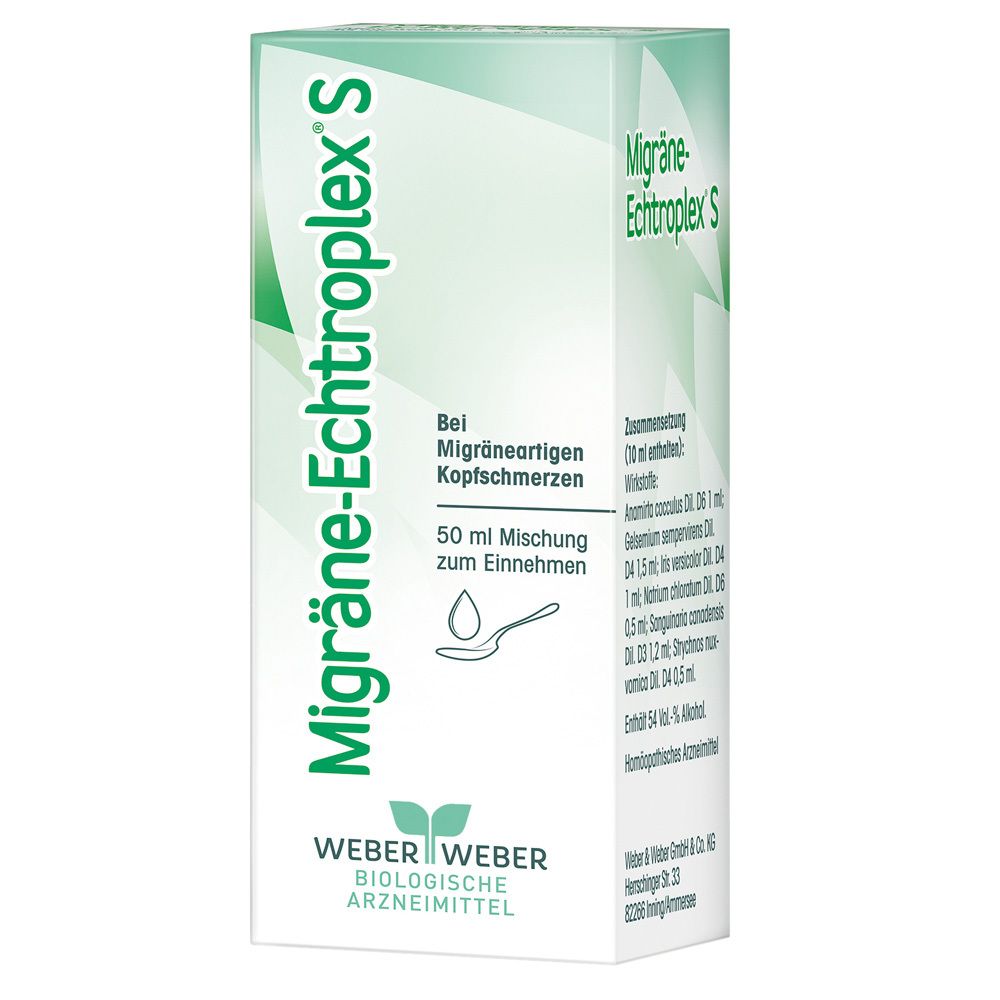 Migräne Echtroplex S Mischung 50 ml