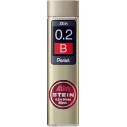 Pentel Fallminen B 0.2 mm schwarz