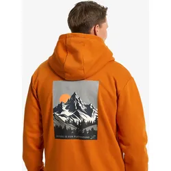 RVRC Graphic Hoodie Herren Hawaiian Sunset, Größe:XS - Herren > Oberteile > Hoodies & Sweatshirts - Orange