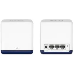 Mercusys Halo H50G(2-pack) Dual-Band (2 4 GHz/5 GHz) Wi-Fi 5 (802.11ac) Weiss 3 Intern, Router, Weiss