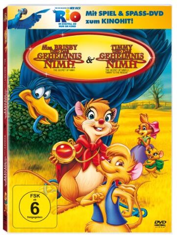 Don Bluth - Mrs. Brisby und das Geheimnis von Nimh / Timmy und das Geheimnis von Nimh (+ Rio Activity [2 DVDs] - Preis vom 09.10.2026 07:28:09 h