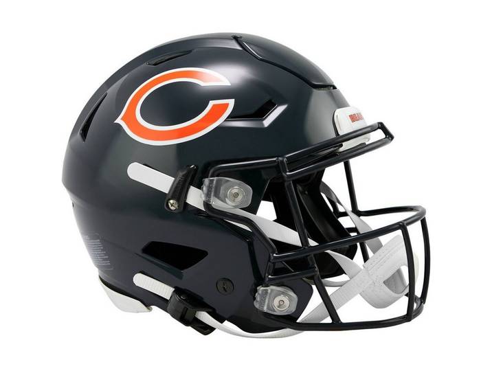 Riddell Sammelfigur Authentic SpeedFlex Helm NFL Chicago Bears