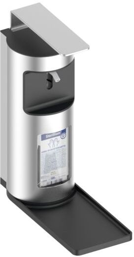 Keuco Plan Desinfektionsmittelspender 34954170100 Händedesinfektion, Aluminium silber-eloxiert, lose