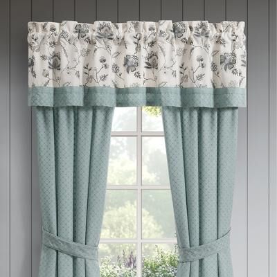 J. Queen New York Blossom View Window Straight Valance