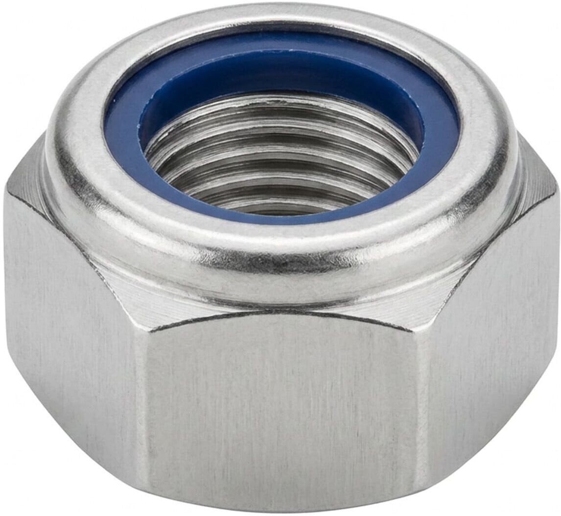 Industrial Quality Supplies IQS ISO7040 Sechskantmutter STA verzinkt M20x2,5, 70408100000000 (070408100200000)