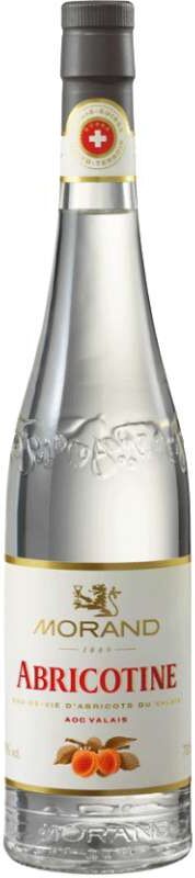 Eau de Vie Abricotine Morand 70 cl. - Licor suizo premium con 43% de graduación