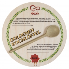 Bartl Goldener Kochlöffel bunt 292141