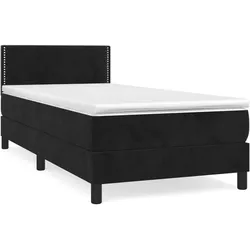 vidaXL, Boxspringbett, Faxonina (Flach mit Nägeln) (120 x 190 cm)
