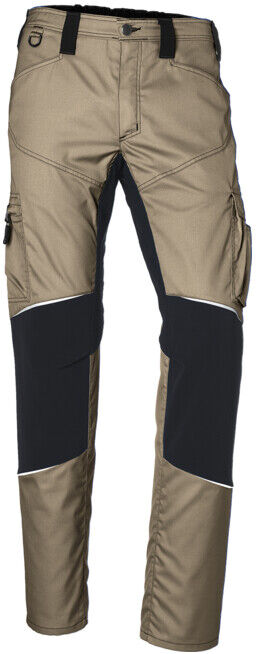 Pantalon stretch ACTIVIQ brun sable/noir Forme 2850 Taille 27 ; Kübler Workwear (2850 5231-2599-27)