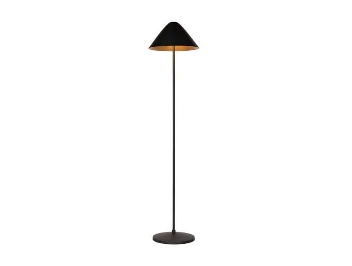 Lampadaire, élégant et stylé, métal noir, 35 x 150 x 35 cm