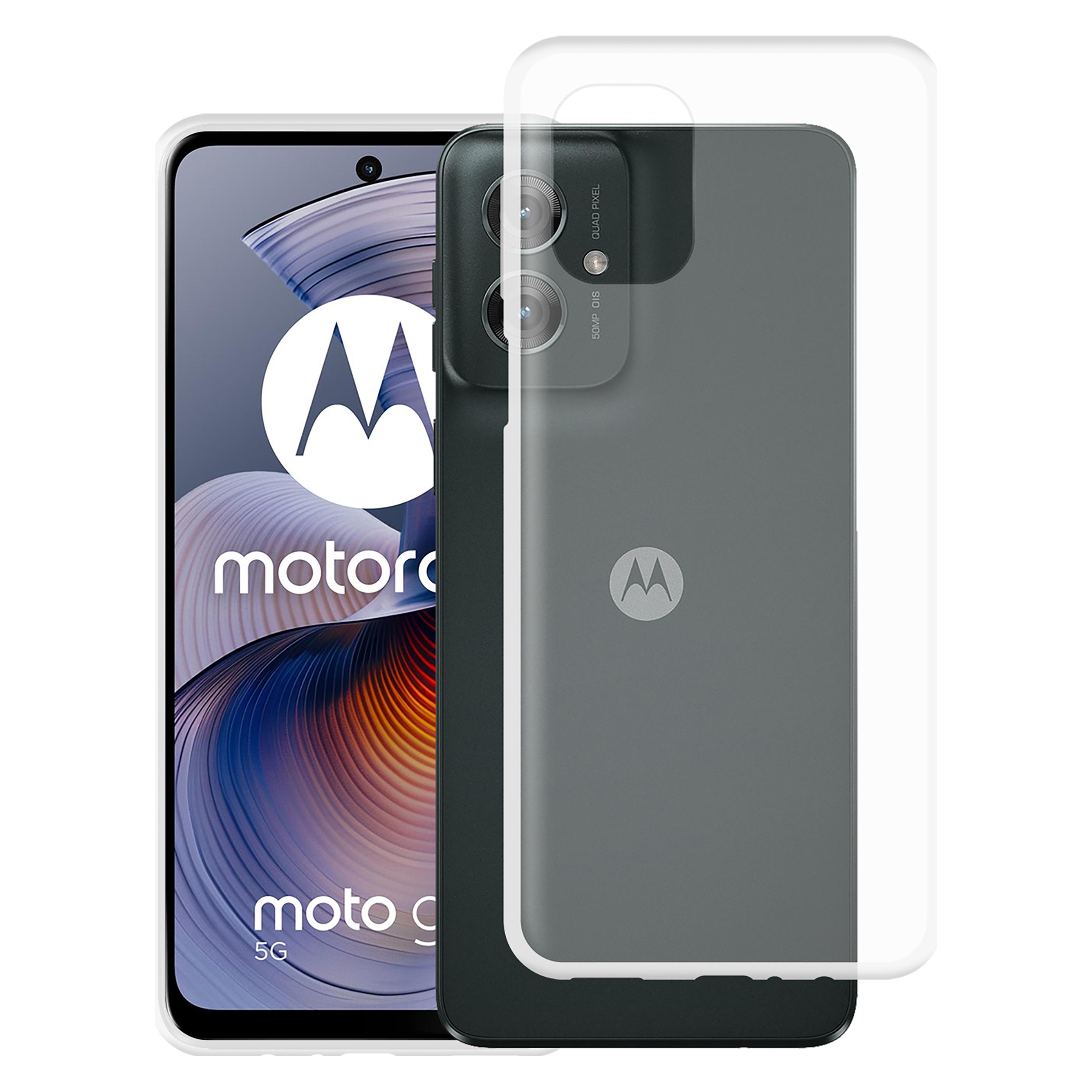 Just in Case TPU Back Cover Durchsichtig Motorola Moto G55 (Motorola Moto G55) (8501981)