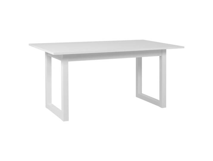 P & B Esstisch, Weiss, Holzwerkstoff, rechteckig, U-Form, 90x75x160 cm, ausziehbar, Esszimmer, Esstische, Esstische ausziehbar