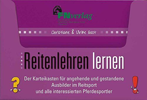 Christiane Gast - Karteikasten Reitenlehren Lernen: Vielfältige Ideenbörse für den praktischen und theoretischen Reitunterricht - Preis vom 13.10.2026 11:25:28 h
