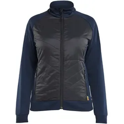 Damen Hybrid Sweater "3419" - XXL - Dunkelmarine/Schwarz