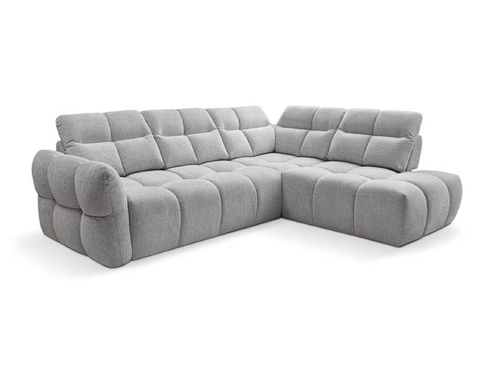 Ecksofa JUST 4 YOU CALMA Polyester silver