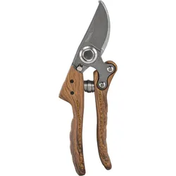 Gartenschere Bypass SK5 25mm Rosenschere für Äste Sträucher Handsekator Astschere präzise Sicherheitsverriegelung WOOD KT-V1080