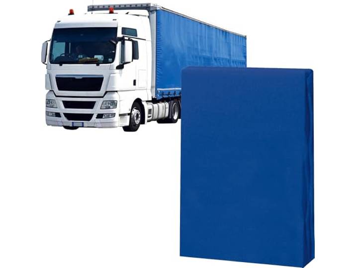 Erwin Müller LKW-Spannbettlaken Mako-Feinjersey Royalblau Größe 60x200 cm