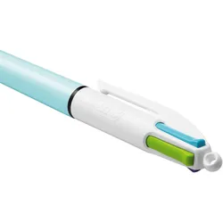 BIC 4-Farben-Kugelschreiber 4-Colours Fun hellblau