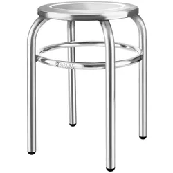 Royal Catering Edelstahlhocker - Durchmesser 29 cm