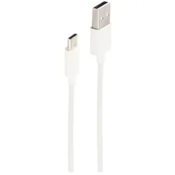 shiverpeaks USB Lade-Sync Kabel USB A Stecker > USB-C Stecker 2.0 ABS weiß 1,0m