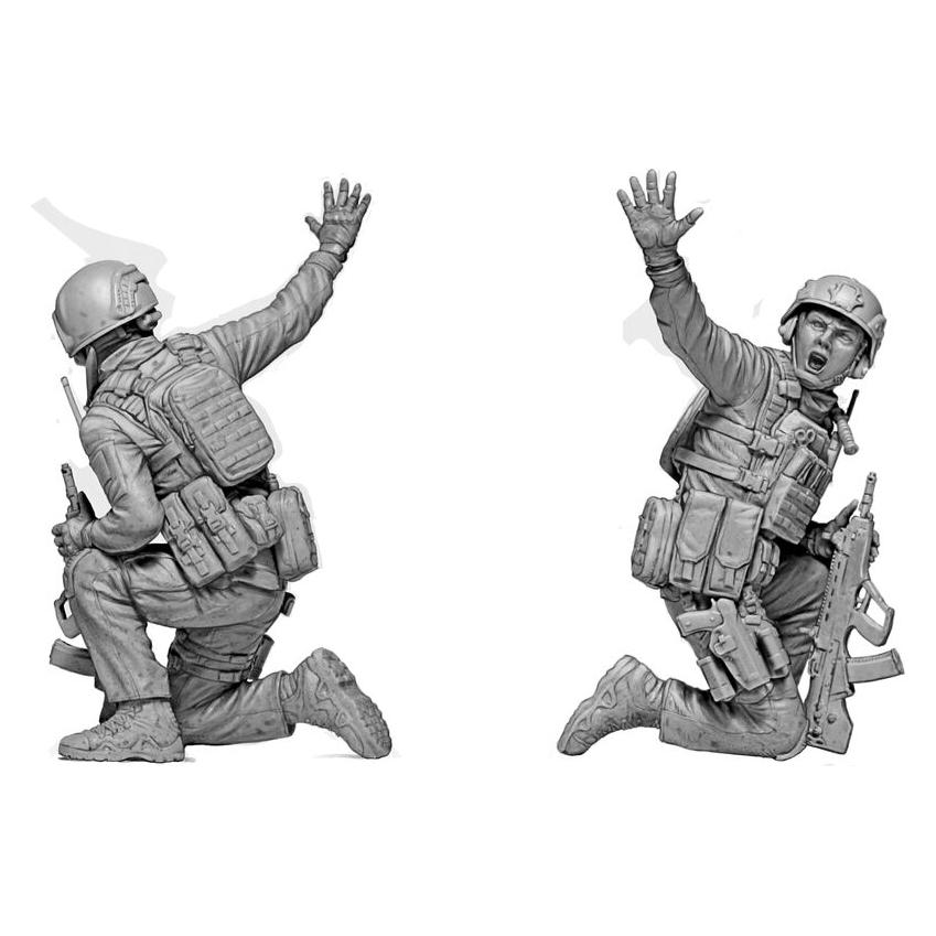 Master Box Russian-Ukrainian War series. Special forces operator of the Special Operations Forces of Ukraine. O (24090)