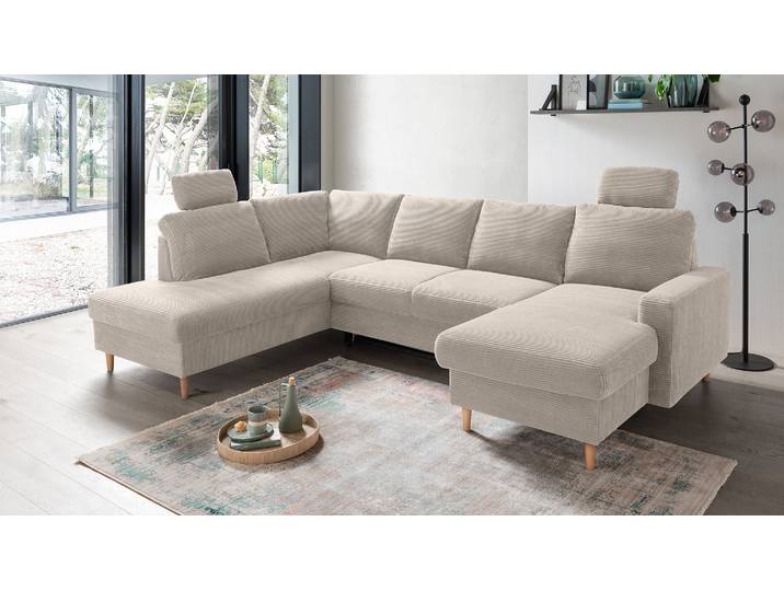 Wohnlandschaft U-Form Cord
