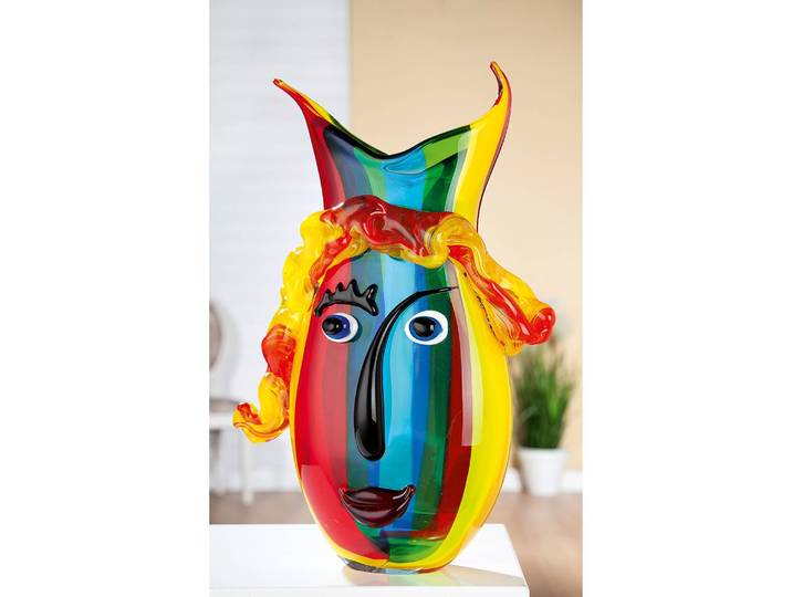 Vase Rainbow 25 x 39 x 12cm Multicolore