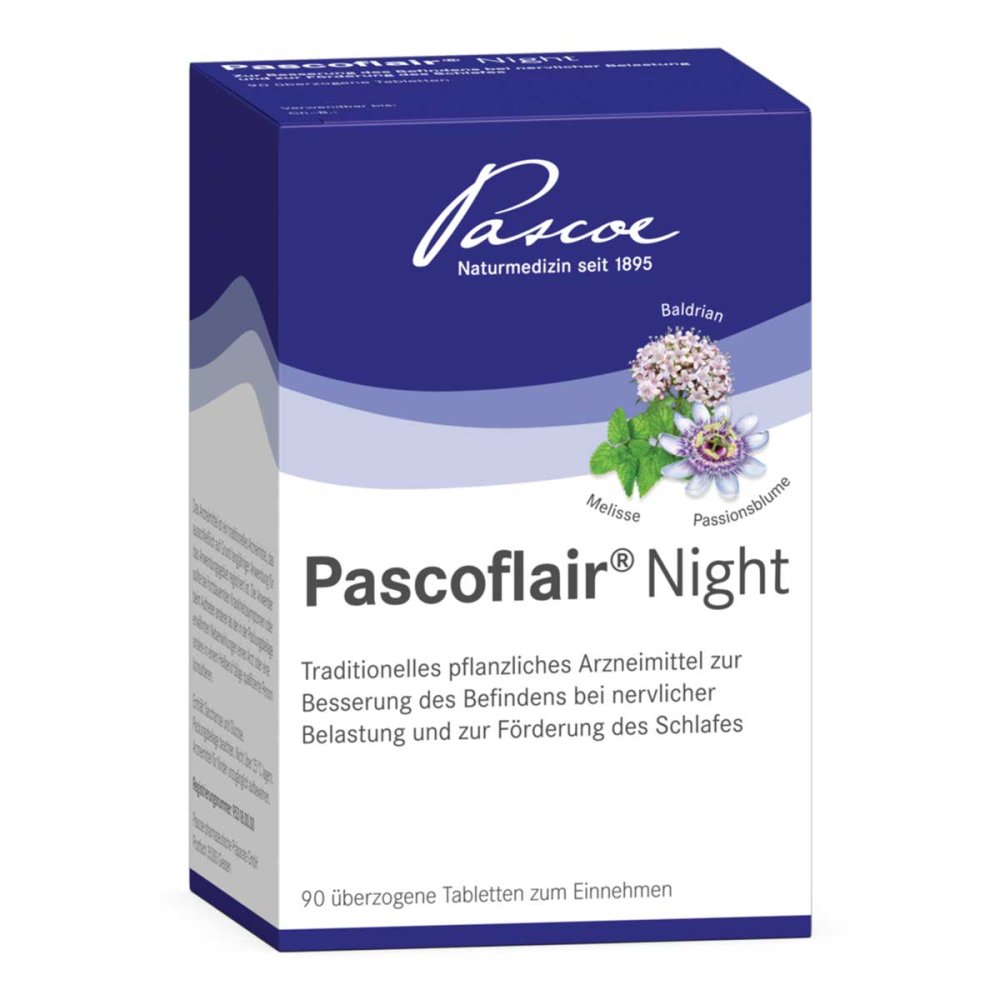 Pascoe pharmazeutische Präparate GmbH Pascoflair Night überzogene Tabletten 16914481