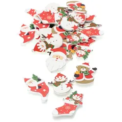 Streuteile "Kindliche Weihnachten", 4,5–5,5 cm, 24 Stück