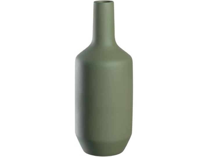 LEONARDO HOME Milano 026821 Vase Moderne en céramique\, Vase\, décoratif\, pour Bouquet de Fleurs artistiques\, élégant Vase à Fleurs\, Qui Attire Tous Les Regards\, Hauteur 40 cm\, Vert