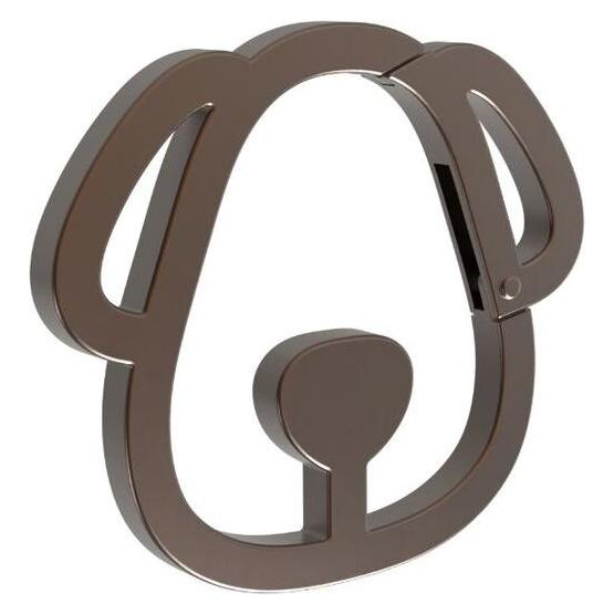 Winkee - Carabiner - Dog Carabiner Set - Brown and beige (18413)