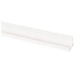 Csdk SL, Deckenleuchte, Aluminiumprofil Art Corner 2m, weiss lackiert, niedriges Eckprofil für innen und aussen