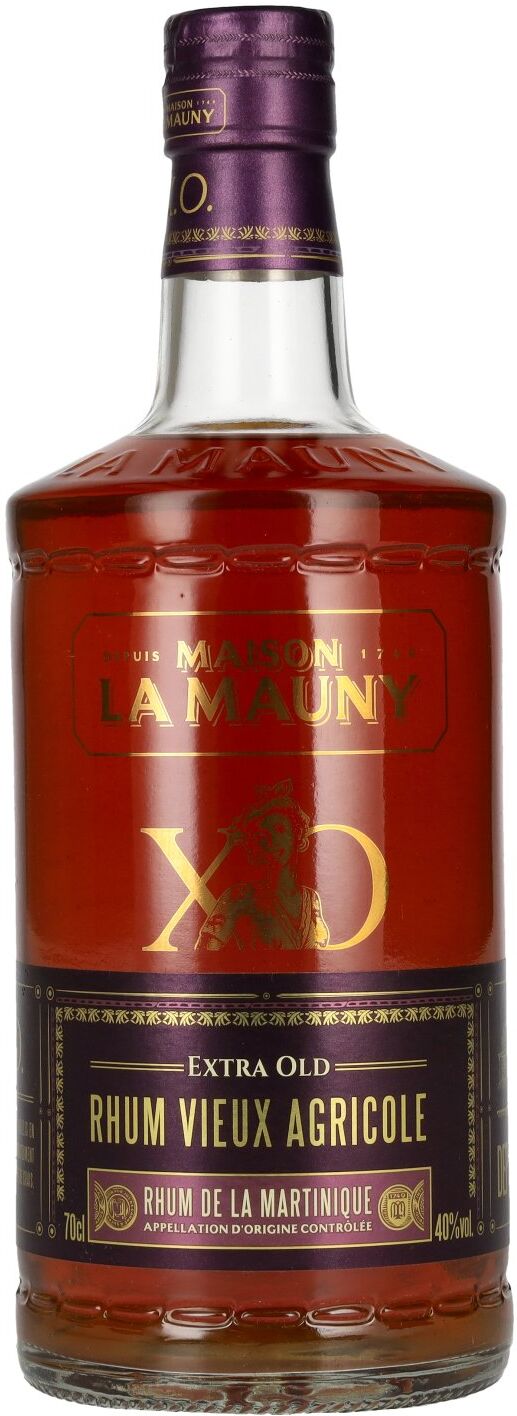 La Mauny Rhum La Mauny XO Rhum Vieux Agricole 40% Vol. 0,7l