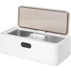 Ultraschallreiniger Haushalt, Schmuck, Bürobedarf 16 W 500 ml mit Reinigungskorb, Ultraschallreiniger