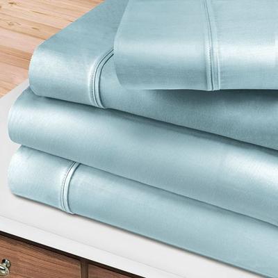 Home City, Inc. Diversion Sheet Set, Twin, Light Blue