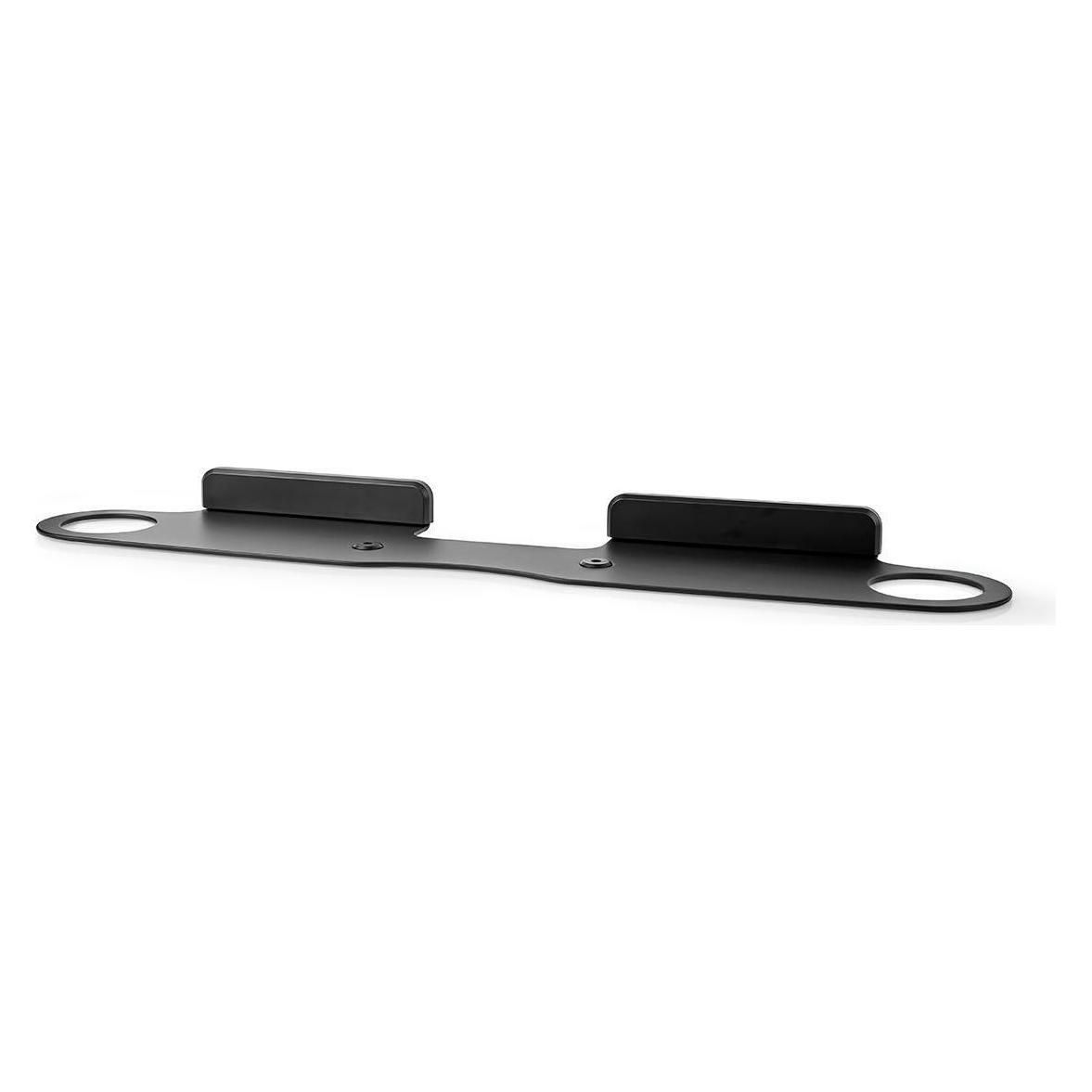 Nedis Soundbar Halterung - Sonos Sugár - Sonos Beam - Wandhalterung - 5 kg - Fest - Stahl/ABS - Sc (Wandmontage, Nicht beweglich) (SBMT55BK)