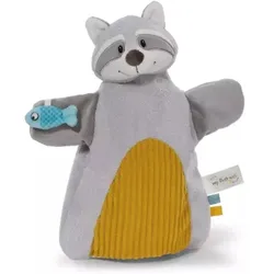 My First Nici: 2-in-1 Schmusetuch und Handpuppe – Waschbär