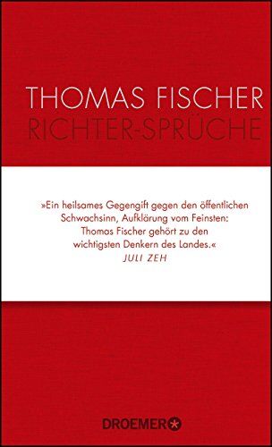 Thomas Fischer - Richter-Sprüche - Preis vom 09.10.2026 07:28:09 h