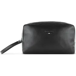 Bugatti Romeo Kulturbeutel Leder 22 cm, Necessaire, Schwarz