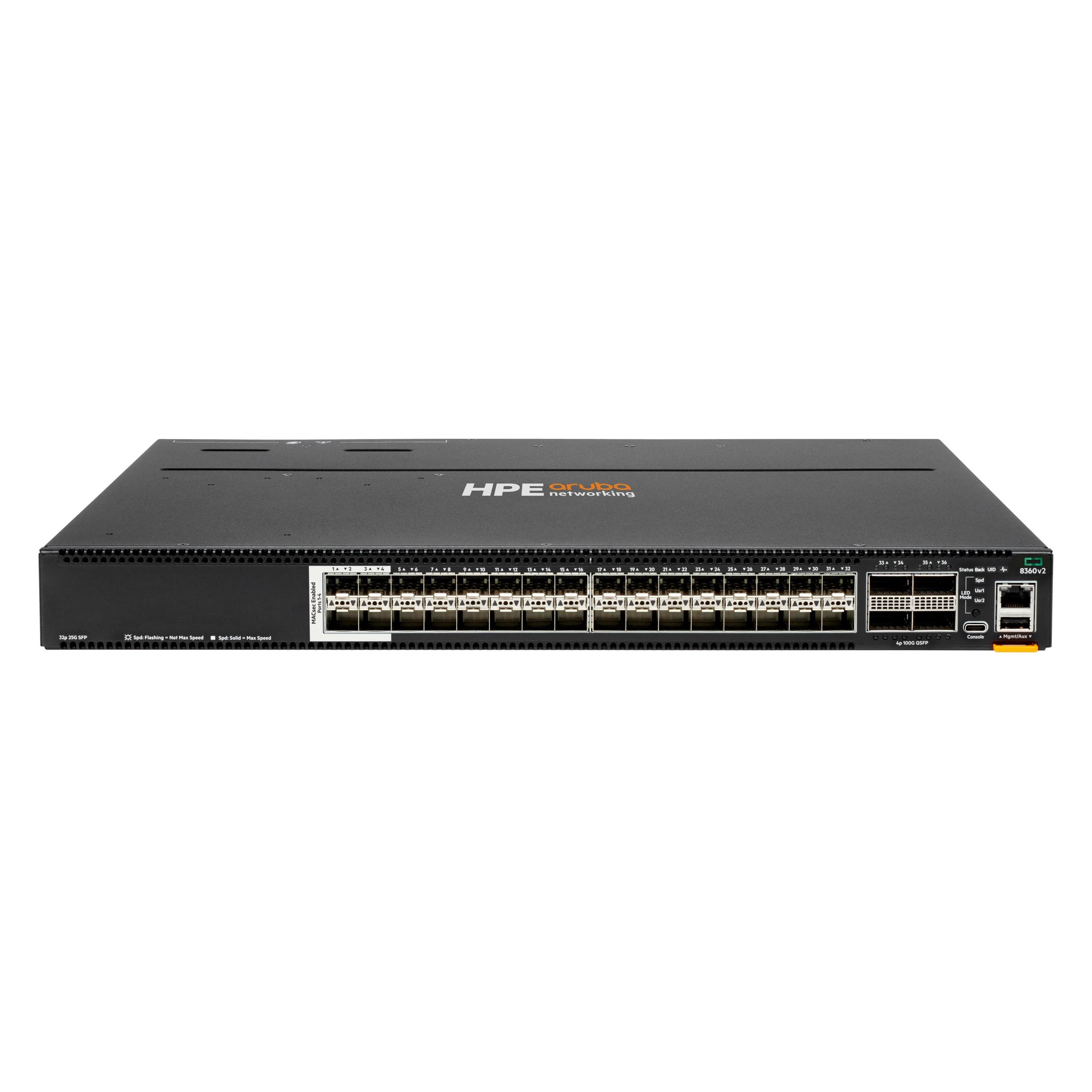 Aruba 8360-32Y4C V2 BF 3F-STOCK (32 Ports) (JL701C)