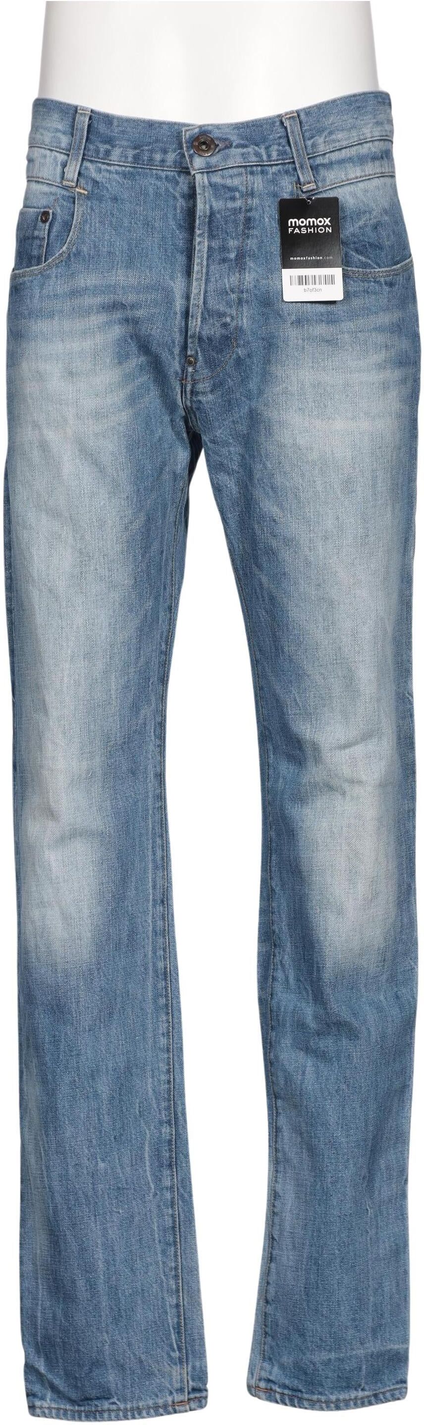 G Star RAW Herren Jeans, Blau, Gr. W30, Baumwolle - Second Hand