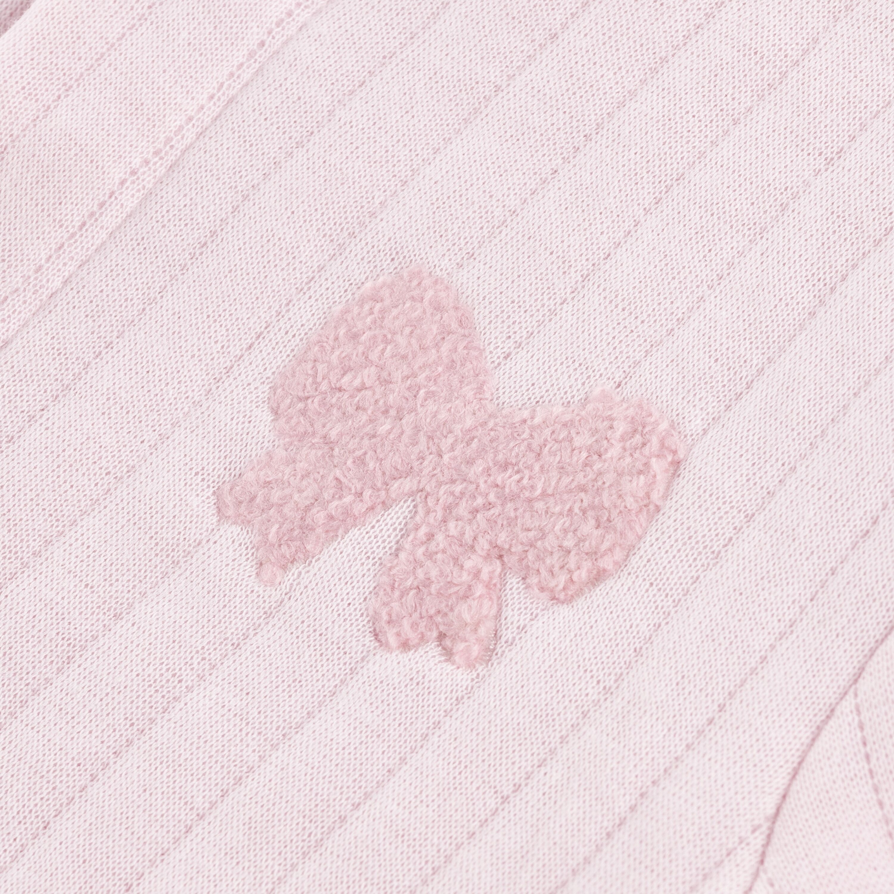 Neugeborenen-Geschenkset HUGGIES BABYWEAR "HUGB COVERALL ATTACHMENT", Jungen, Gr. 4 (9M/74), rosa (primrose pink), Jersey, Obermaterial: 58% Baumwolle, 27% Polyester, 15% Viskose. Obermaterial 2: 100% Baumwolle, KOB Set-Artikel Neugeborenen-Geschenkset, m