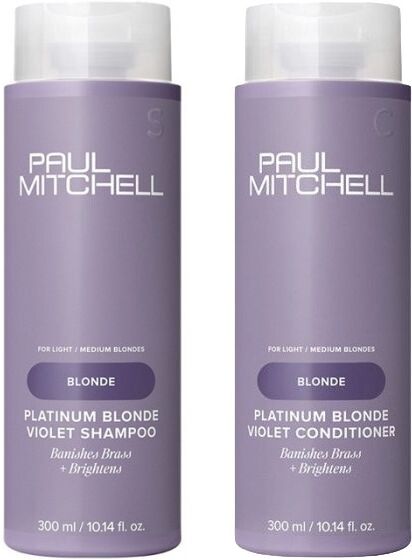 Paul Mitchell Platinum Blonde Violet 300ml DUO